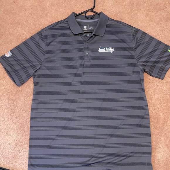 Nike Drifit Seattle Seahawks Polo 